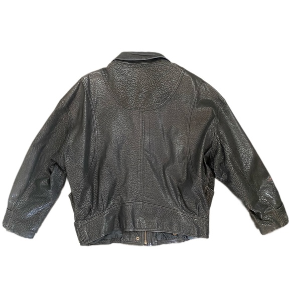 Winlit 80's leather jacket - Picture 6 of 6
